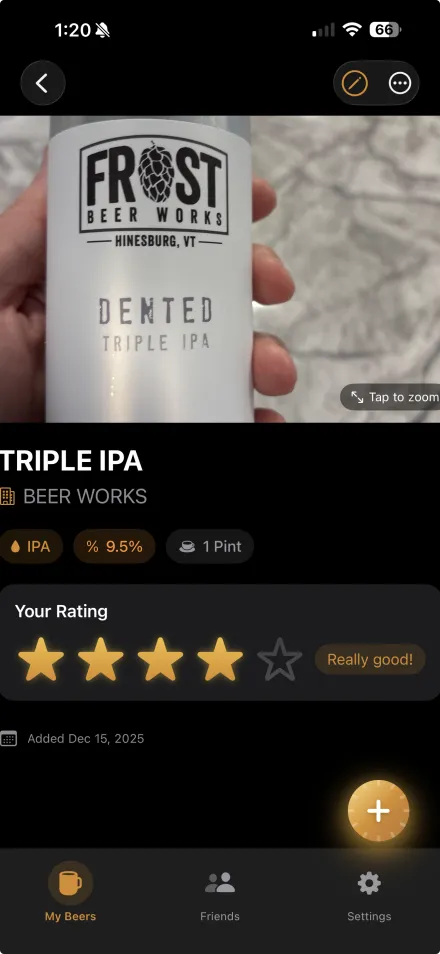 BeerRate - Add Beer